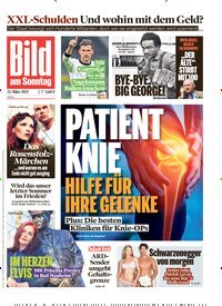 Titelbild der Ausgabe 12/2025 von Bild am Sonntag Gesamtausgabe. Diese Zeitschrift und viele weitere Zeitungsabos als Abo oder epaper bei United Kiosk online kaufen.