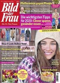 Titelbild der Ausgabe 3/2020 von Bild der Frau. Diese Zeitschrift und viele weitere Frauenzeitschriften als Abo oder epaper bei United Kiosk online kaufen.