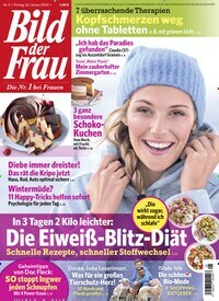 Titelbild der Ausgabe 5/2020 von Bild der Frau. Diese Zeitschrift und viele weitere Frauenzeitschriften als Abo oder epaper bei United Kiosk online kaufen.