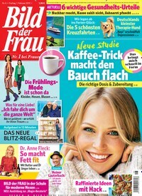 Titelbild der Ausgabe 6/2019 von Bild der Frau. Diese Zeitschrift und viele weitere Frauenzeitschriften als Abo oder epaper bei United Kiosk online kaufen.