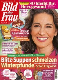 Titelbild der Ausgabe 6/2026 von Bild der Frau. Diese Zeitschrift und viele weitere Frauenzeitschriften als Abo oder epaper bei United Kiosk online kaufen.