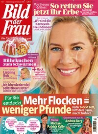 Titelbild der Ausgabe 7/2026 von Bild der Frau. Diese Zeitschrift und viele weitere Frauenzeitschriften als Abo oder epaper bei United Kiosk online kaufen.