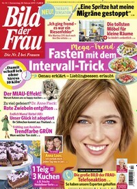 Titelbild der Ausgabe 10/2019 von Bild der Frau. Diese Zeitschrift und viele weitere Frauenzeitschriften als Abo oder epaper bei United Kiosk online kaufen.