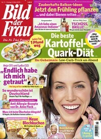 Titelbild der Ausgabe 11/2019 von Bild der Frau. Diese Zeitschrift und viele weitere Frauenzeitschriften als Abo oder epaper bei United Kiosk online kaufen.