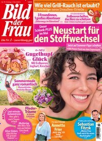 Titelbild der Ausgabe 19/2025 von Bild der Frau. Diese Zeitschrift und viele weitere Frauenzeitschriften als Abo oder epaper bei United Kiosk online kaufen.