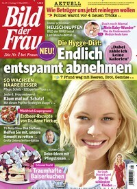 Titelbild der Ausgabe 21/2019 von Bild der Frau. Diese Zeitschrift und viele weitere Frauenzeitschriften als Abo oder epaper bei United Kiosk online kaufen.