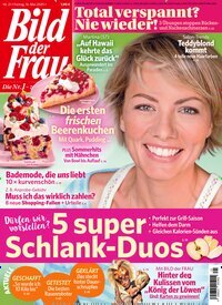 Titelbild der Ausgabe 21/2025 von Bild der Frau. Diese Zeitschrift und viele weitere Frauenzeitschriften als Abo oder epaper bei United Kiosk online kaufen.