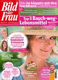 Titelbild der Ausgabe 27/2025 von Bild der Frau. Diese Zeitschrift und viele weitere Frauenzeitschriften als Abo oder epaper bei United Kiosk online kaufen.