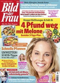 Titelbild der Ausgabe 28/2018 von Bild der Frau. Diese Zeitschrift und viele weitere Frauenzeitschriften als Abo oder epaper bei United Kiosk online kaufen.