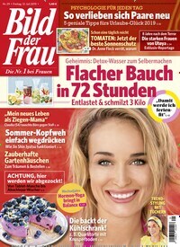 Titelbild der Ausgabe 29/2019 von Bild der Frau. Diese Zeitschrift und viele weitere Frauenzeitschriften als Abo oder epaper bei United Kiosk online kaufen.