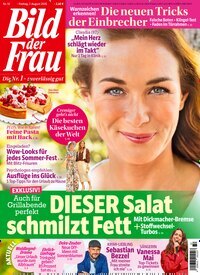 Titelbild der Ausgabe 32/2026 von Bild der Frau. Diese Zeitschrift und viele weitere Frauenzeitschriften als Abo oder epaper bei United Kiosk online kaufen.
