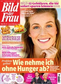 Titelbild der Ausgabe 37/2026 von Bild der Frau. Diese Zeitschrift und viele weitere Frauenzeitschriften als Abo oder epaper bei United Kiosk online kaufen.