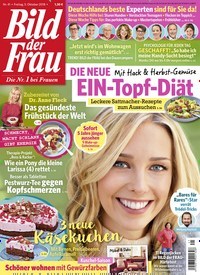 Titelbild der Ausgabe 41/2018 von Bild der Frau. Diese Zeitschrift und viele weitere Frauenzeitschriften als Abo oder epaper bei United Kiosk online kaufen.