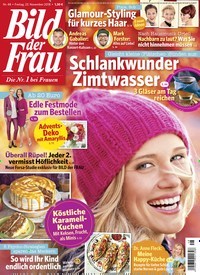 Titelbild der Ausgabe 48/2018 von Bild der Frau. Diese Zeitschrift und viele weitere Frauenzeitschriften als Abo oder epaper bei United Kiosk online kaufen.