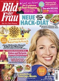 Titelbild der Ausgabe 50/2018 von Bild der Frau. Diese Zeitschrift und viele weitere Frauenzeitschriften als Abo oder epaper bei United Kiosk online kaufen.