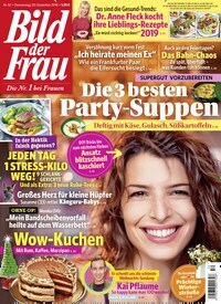 Titelbild der Ausgabe 52/2018 von Bild der Frau. Diese Zeitschrift und viele weitere Frauenzeitschriften als Abo oder epaper bei United Kiosk online kaufen.