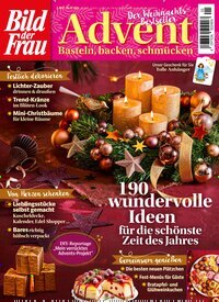 Titelbild der Ausgabe 1/2026 von Bild der Frau Advent. Diese Zeitschrift und viele weitere Kochzeitschriften und Backzeitschriften als Abo oder epaper bei United Kiosk online kaufen.