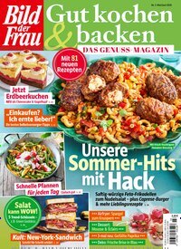 Titelbild der Ausgabe 3/2026 von Bild der Frau - Gut kochen & backen. Diese Zeitschrift und viele weitere Kochzeitschriften und Backzeitschriften als Abo oder epaper bei United Kiosk online kaufen.