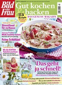 Titelbild der Ausgabe 4/2021 von Bild der Frau - Gut kochen & backen. Diese Zeitschrift und viele weitere Kochzeitschriften und Backzeitschriften als Abo oder epaper bei United Kiosk online kaufen.