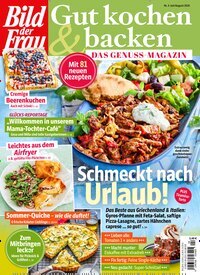 Titelbild der Ausgabe 4/2026 von Bild der Frau - Gut kochen & backen. Diese Zeitschrift und viele weitere Kochzeitschriften und Backzeitschriften als Abo oder epaper bei United Kiosk online kaufen.