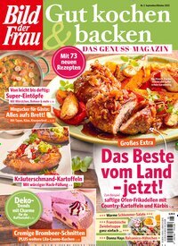 Titelbild der Ausgabe 5/2025 von Bild der Frau - Gut kochen & backen. Diese Zeitschrift und viele weitere Kochzeitschriften und Backzeitschriften als Abo oder epaper bei United Kiosk online kaufen.