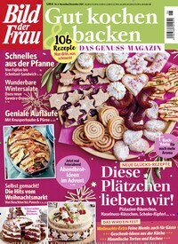 Titelbild der Ausgabe 6/2021 von Bild der Frau - Gut kochen & backen. Diese Zeitschrift und viele weitere Kochzeitschriften und Backzeitschriften als Abo oder epaper bei United Kiosk online kaufen.