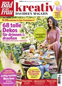 Titelbild der Ausgabe 1/2019 von Bild der Frau kreativ. Diese Zeitschrift und viele weitere Gartenzeitschriften und Wohnzeitschriften als Abo oder epaper bei United Kiosk online kaufen.