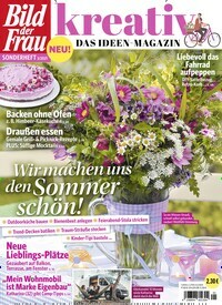 Titelbild der Ausgabe 1/2021 von Bild der Frau kreativ. Diese Zeitschrift und viele weitere Gartenzeitschriften und Wohnzeitschriften als Abo oder epaper bei United Kiosk online kaufen.