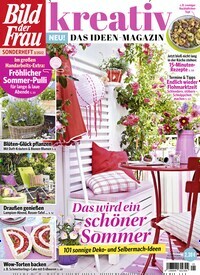 Titelbild der Ausgabe 1/2022 von Bild der Frau kreativ. Diese Zeitschrift und viele weitere Gartenzeitschriften und Wohnzeitschriften als Abo oder epaper bei United Kiosk online kaufen.