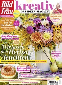 Titelbild der Ausgabe 2/2021 von Bild der Frau kreativ. Diese Zeitschrift und viele weitere Gartenzeitschriften und Wohnzeitschriften als Abo oder epaper bei United Kiosk online kaufen.