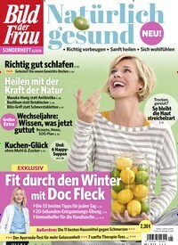 Titelbild der Ausgabe 1/2020 von Bild der Frau - Natürlich gesund. Diese Zeitschrift und viele weitere Elternzeitschriften und Tierzeitschriften als Abo oder epaper bei United Kiosk online kaufen.