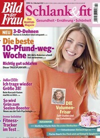 Titelbild der Ausgabe 2/2022 von Bild der Frau - Schlank und fit. Diese Zeitschrift und viele weitere Frauenzeitschriften als Abo oder epaper bei United Kiosk online kaufen.