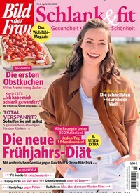 Titelbild der Ausgabe 2/2023 von Bild der Frau - Schlank und fit. Diese Zeitschrift und viele weitere Frauenzeitschriften als Abo oder epaper bei United Kiosk online kaufen.