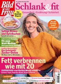 Titelbild der Ausgabe 5/2025 von Bild der Frau - Schlank und fit. Diese Zeitschrift und viele weitere Frauenzeitschriften als Abo oder epaper bei United Kiosk online kaufen.