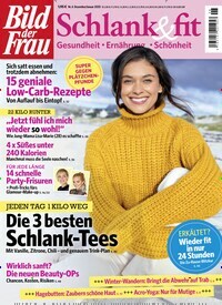 Titelbild der Ausgabe 6/2019 von Bild der Frau - Schlank und fit. Diese Zeitschrift und viele weitere Frauenzeitschriften als Abo oder epaper bei United Kiosk online kaufen.