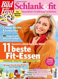 Titelbild der Ausgabe 6/2025 von Bild der Frau - Schlank und fit. Diese Zeitschrift und viele weitere Frauenzeitschriften als Abo oder epaper bei United Kiosk online kaufen.