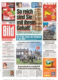 Titelbild der Ausgabe 78/2026 von BILD Mecklenburg-Vorpommern. Diese Zeitschrift und viele weitere Zeitungsabos als Abo oder epaper bei United Kiosk online kaufen.
