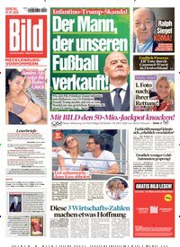 Titelbild der Ausgabe 155/2026 von BILD Mecklenburg-Vorpommern. Diese Zeitschrift und viele weitere Zeitungsabos als Abo oder epaper bei United Kiosk online kaufen.