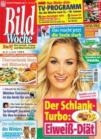 Titelbild der Ausgabe 2/2019 von Bildwoche. Diese Zeitschrift und viele weitere Programmzeitschriften als Abo oder epaper bei United Kiosk online kaufen.