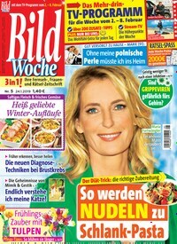 Titelbild der Ausgabe 5/2019 von Bildwoche. Diese Zeitschrift und viele weitere Programmzeitschriften als Abo oder epaper bei United Kiosk online kaufen.