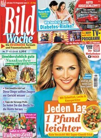 Titelbild der Ausgabe 7/2026 von Bildwoche. Diese Zeitschrift und viele weitere Programmzeitschriften als Abo oder epaper bei United Kiosk online kaufen.