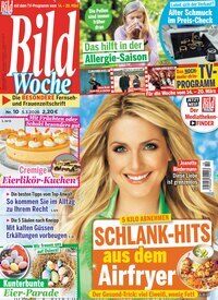 Titelbild der Ausgabe 10/2026 von Bildwoche. Diese Zeitschrift und viele weitere Programmzeitschriften als Abo oder epaper bei United Kiosk online kaufen.