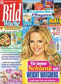Titelbild der Ausgabe 20/2026 von Bildwoche. Diese Zeitschrift und viele weitere Programmzeitschriften als Abo oder epaper bei United Kiosk online kaufen.