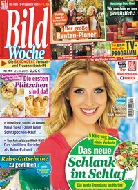 Titelbild der Ausgabe 44/2025 von Bildwoche. Diese Zeitschrift und viele weitere Programmzeitschriften als Abo oder epaper bei United Kiosk online kaufen.