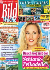 Titelbild der Ausgabe 44/2026 von Bildwoche. Diese Zeitschrift und viele weitere Programmzeitschriften als Abo oder epaper bei United Kiosk online kaufen.