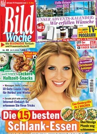 Titelbild der Ausgabe 48/2022 von Bildwoche. Diese Zeitschrift und viele weitere Programmzeitschriften als Abo oder epaper bei United Kiosk online kaufen.