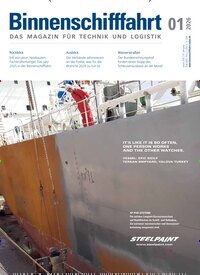 Titelbild der Ausgabe 1/2026 von Binnenschifffahrt. Diese Zeitschrift und viele weitere Logistikmagazine und Medienmagazine als Abo oder epaper bei United Kiosk online kaufen.