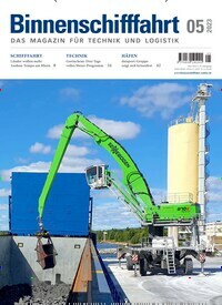 Titelbild der Ausgabe 5/2023 von Binnenschifffahrt. Diese Zeitschrift und viele weitere Logistikmagazine und Medienmagazine als Abo oder epaper bei United Kiosk online kaufen.