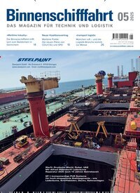 Titelbild der Ausgabe 5/2025 von Binnenschifffahrt. Diese Zeitschrift und viele weitere Logistikmagazine und Medienmagazine als Abo oder epaper bei United Kiosk online kaufen.