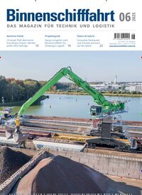 Titelbild der Ausgabe 6/2025 von Binnenschifffahrt. Diese Zeitschrift und viele weitere Logistikmagazine und Medienmagazine als Abo oder epaper bei United Kiosk online kaufen.